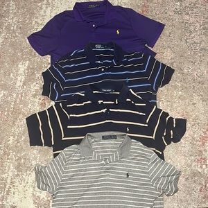 Four Polo XL shirts